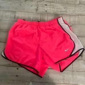 NIKE HOT PINK ATHLETIC SHORTS